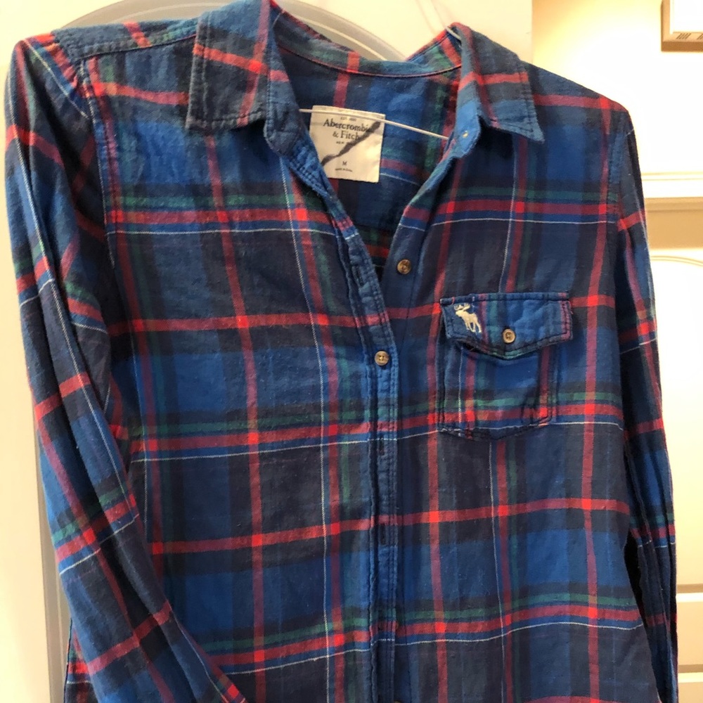 Abercrombie & Fitch. Flannel shirt. Size M